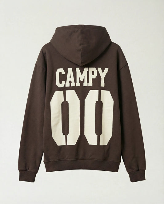 HOODIE S CAMPY 00 BROWN C