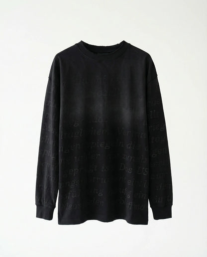 OVERSIZE LOGO STREET STYLE BLACK